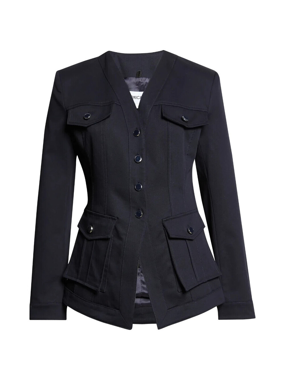 NEW, Veronica Beard Pendle Dickey Jacket in Navy Sz 2 #SJ2688